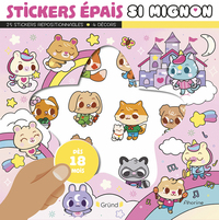 Stickers épais - Si mignon
