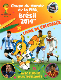 Coupe du monde de la FIFA, Brésil 2014 - livre de coloriage