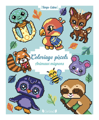 COLORIAGES PIXELS - ANIMAUX MIGNONS