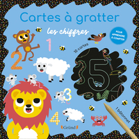 CARTES A GRATTER - CHIFFRES