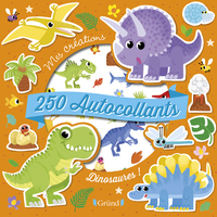 250 autocollants - Dinosaures !