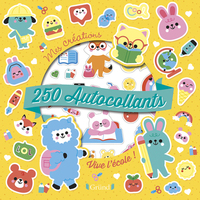 250 autocollants - Vive l'école