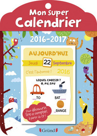 Mon super calendrier