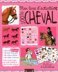 Mon livre d'activité 100% cheval