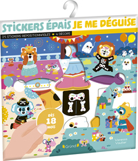 Stickers épais - Je me déguise !