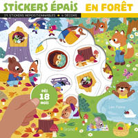 STICKERS EPAIS - EN FORET