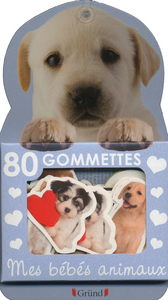 Gommettes mes bébés animaux chiots