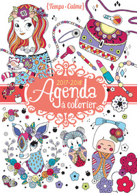 Agenda à colorier 2017-2018