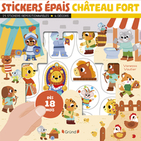 STICKERS EPAIS - CHATEAU FORT