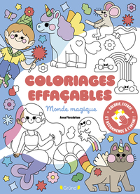 Coloriages effaçables - Monde magique