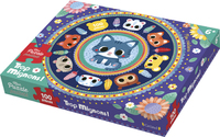 TROP MIGNONS ! MON PUZZLE PAILLETE - PUZZLE DE 100 PIECES AVEC DES PAILLETTES - A PARTIR DE 6 ANS