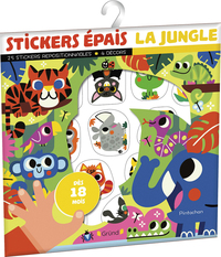 Stickers épais - La jungle