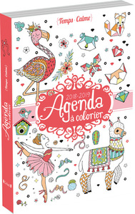 Agenda à colorier 2018-2019