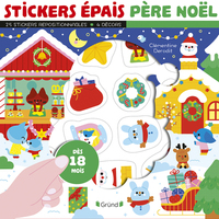 STICKERS EPAIS - PERE NOEL