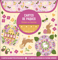 Cartes de Pâques - Stickers en feutrine