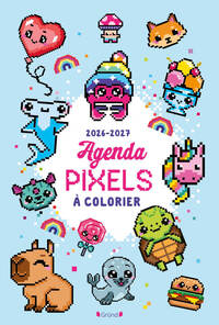 Agenda à colorier kawaii 2026-2027
