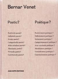 Poetic ? Poétique ? - anthologie 1967-2017