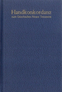 HANDKONKORDANZ ZUM GRIECHISCHE - NEUEN TESTAMENT