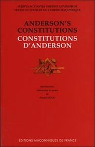 Les Constitutions d'Anderson