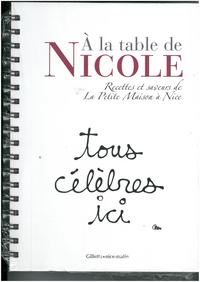 À la table de Nicole, recettes et saveurs de la Petite Maison à Nice