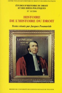 HISTOIRE DE L HISTOIRE DU DROIT