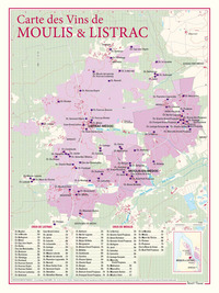 CARTE DES VINS DE MOULIS ET DE LISTRAC