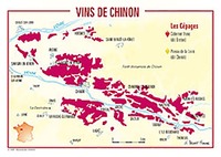 VINS DU CHINON CARTES POSTALES