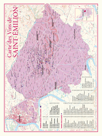 CARTE DES VINS DE SAINT-EMILION