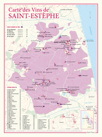 CARTE DES VINS DE SAINT-ESTEPHE