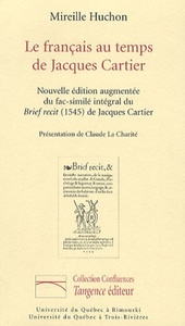 FRANCAIS AU TEMPS DE JACQUES CARTIER