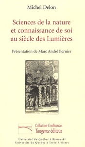SCIENCES DE LA NATURE ET CONNAISSANCE DE SOI AU SIECLE...