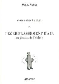 CONTRIBUTION A L'ETUDE DU LEGER BRASSEMENT D'AIR AU-DESSUS DE L'ABIME