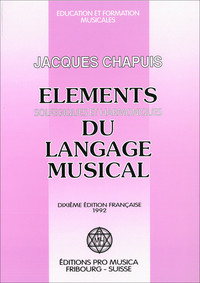 Éléments solfégiques et harmoniques du langage musical