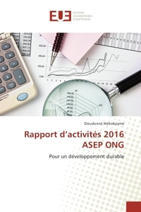 Rapport d'activités 2016 ASEP ONG