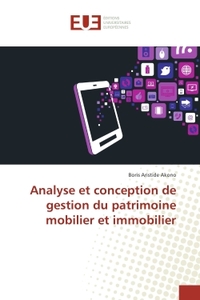 Analyse et conception de gestion du patrimoine mobilier et immobilier