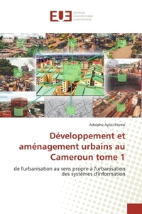 Développement et aménagement urbains au Cameroun