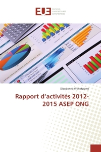 Rapport d'activités 2012-2015 ASEP ONG