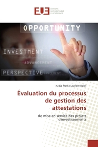 Évaluation du processus de gestion des attestations