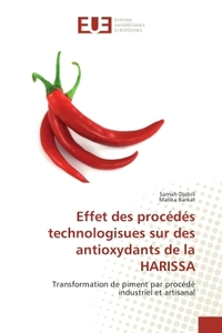 Effet des procedes technologisues sur des antioxydants de la HARISSA