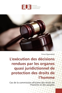 L'execution des decisions rendues par les organes quasi juridictionnel de protection des droits