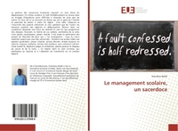 Le management scolaire, un sacerdoce