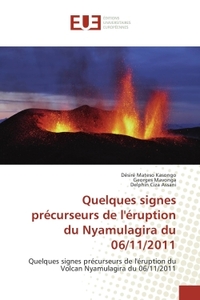 Quelques signes precurseurs de l'eruption du Nyamulagira du 06/11/2011