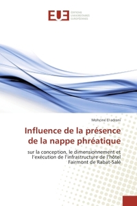Influence de la presence de la nappe phreatique