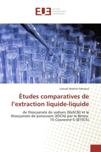 Études comparatives de l'extraction liquide-liquide