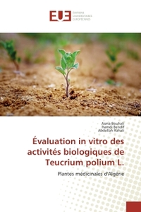 Évaluation in vitro des activités biologiques de Teucrium polium L.