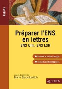 PREPARER L'ENS EN LETTRES - ENS ULM, ENS LSH