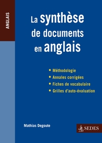 LA SYNTHESE DE DOCUMENTS EN ANGLAIS