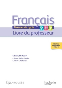 Français Cycle 4, Livre du professeur