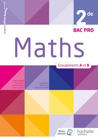 Mathématiques - Ressources et Pratiques 2de Bac Pro Industriel, Pochette de l'élève