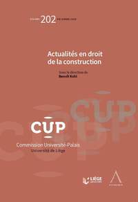 Actualités en droit de la construction